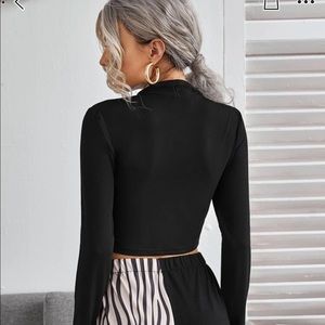 SHEIN zip long sleeve
